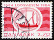 Postage stamp Denmark 1987 Boat