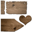 altes Holz Schild