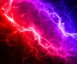 red and blue abstract lightning red and blue abstract lightning