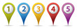 color location number pins color location number pins