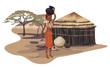 Vecteur : African Woman African Woman