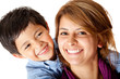 Mother and son