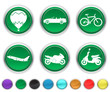 transport icons,each color icons is set on a different layer transport icons,each color icons is set on a different layer
