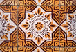 Traditional Portuguese glazed tiles Traditional Portuguese glazed tiles