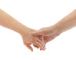 Man and woman hands