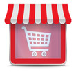 Shopping Store Button