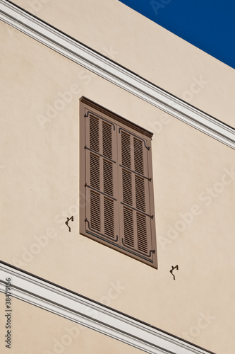 Photo: Window with wooden shutters Window with wooden shutters