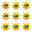 Sun Faces Sunglasses