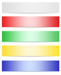 Colored banners