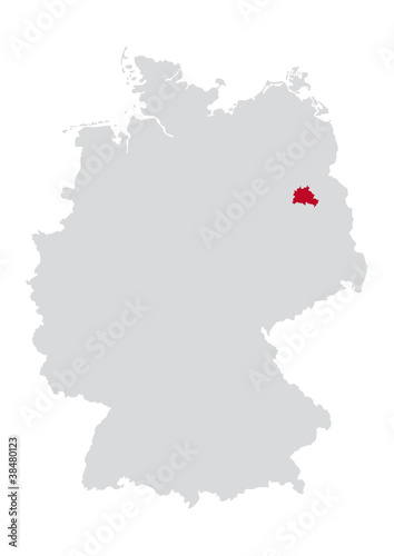 Vektor: Deutschland - Berlin Deutschland - Berlin