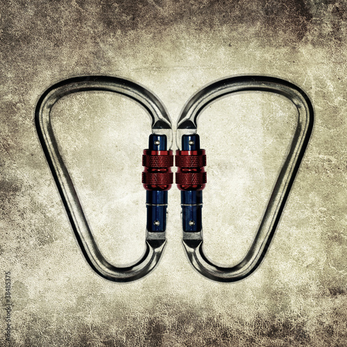 Photo: carabiner print carabiner print