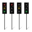 Left turn traffic light