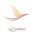 Logo simple eagle # Vector