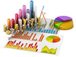 Graph diagram pie chart 3d Graph diagram pie chart 3d