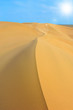 sand desert under the sun