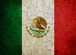 Grunge Mexico flag