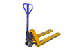pallet truck isolated on white background