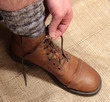 Schuhband binden