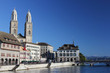 Foto: Zürich Stadtzentrum Grossmünster Zürich Stadtzentrum Grossmünster