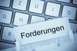 Hängeregister Forderungen