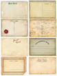 Old postcards set