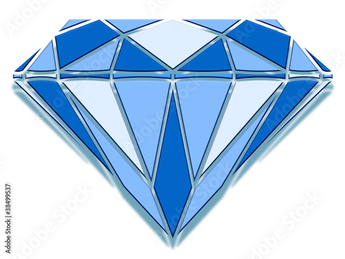 Illustration: Diamant en relief Diamant en relief