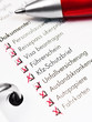 Checkiste - Urlaub
