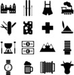 Switzerland pictograms