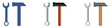 repair icons set