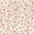 Flower decor pattern