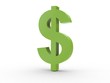 3d Icon Dollarzeichen
