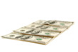 hundred-dollar bills isolated hundred-dollar bills isolated
