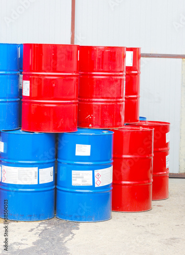 Photo: steel barrels steel barrels