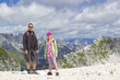 Foto: tourists in the Julian Alps (Slovenia) tourists in the Julian Alps (Slovenia)