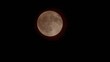 Moon time-lapse with clouds passing by