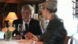 Video: Mature/Senior couple in love having dinner; Full HD Photo JPEG Mature/Senior couple in love having dinner; Full HD Photo JPEG