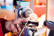 Photo: Turner at work Turner at work