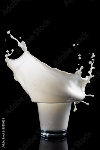 Photo: Milk splash Milk splash