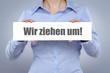 Wir ziehen um