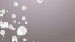 Abstract background with white rings Abstract background with white rings