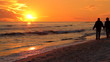 Video: Couple Walking At Sunset Couple Walking At Sunset