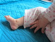 main pied bébé