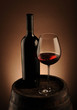 red wine, bottle and glass red wine, bottle and glass