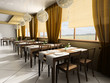 modern cafe