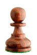 Chess piece - black pawn Chess piece - black pawn