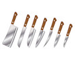 A set of knives