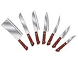 Set of knives