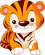 Fun zoo. Tiger