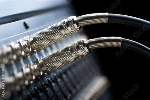Photo: Audio connectors Audio connectors