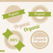 Set of organic emblem